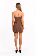 Frankie Brown Mini Dress