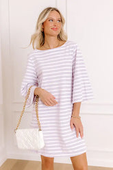 Smiles and Sunshine Stripe Mini Dress